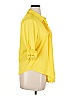 CATHERINE Catherine Malandrino Yellow 3/4 Sleeve Blouse Size 14 - photo 4