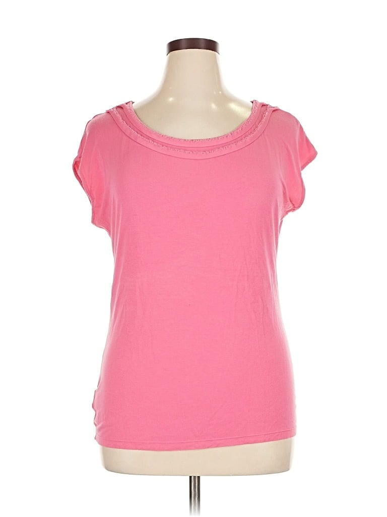 ANN TAYLOR Pre-owned Short Sleeve T-shirt In Pink