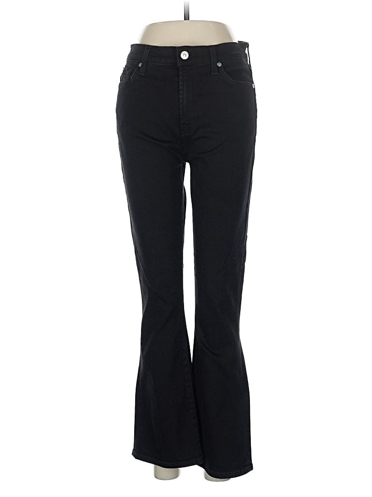 Pre-owned 7 For All Mankind Jeans In Black