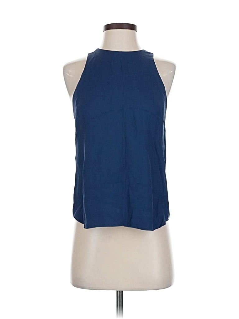 Pre-owned Rag & Bone Sleeveless Blouse In Blue