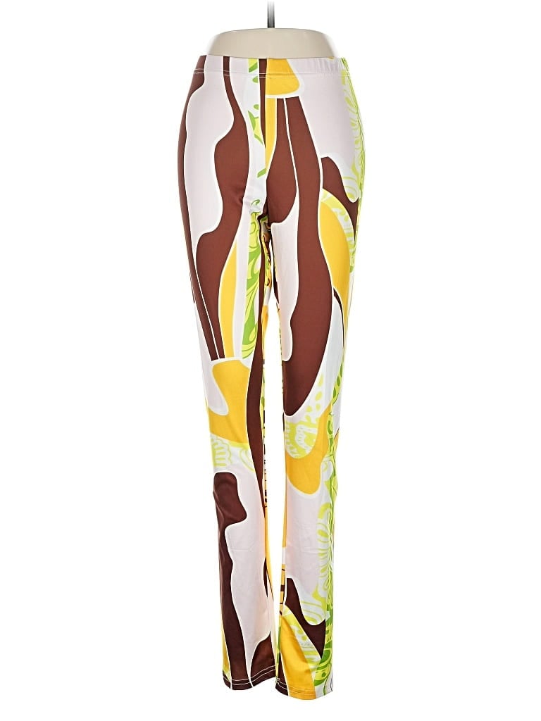 Pre-owned Unbranded Active Pants In Yellow