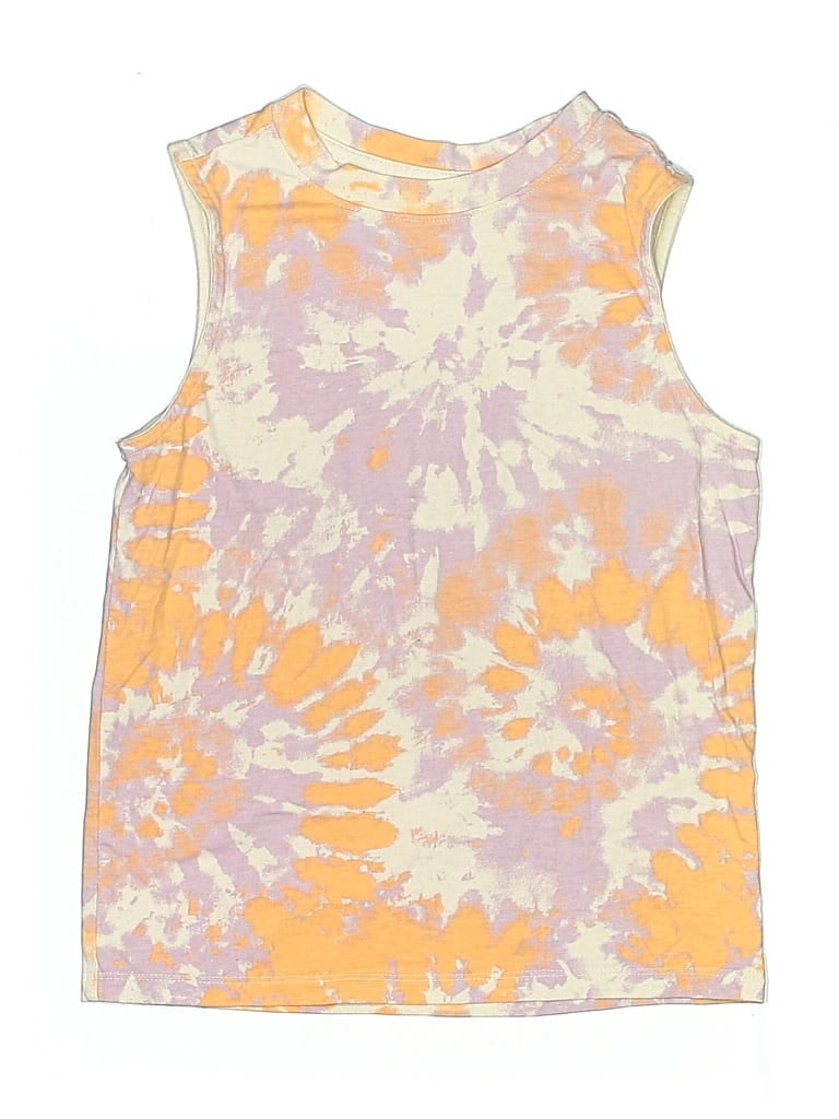 Pre-owned Cat & Jack Kids' Sleeveless T-shirt In Yellow