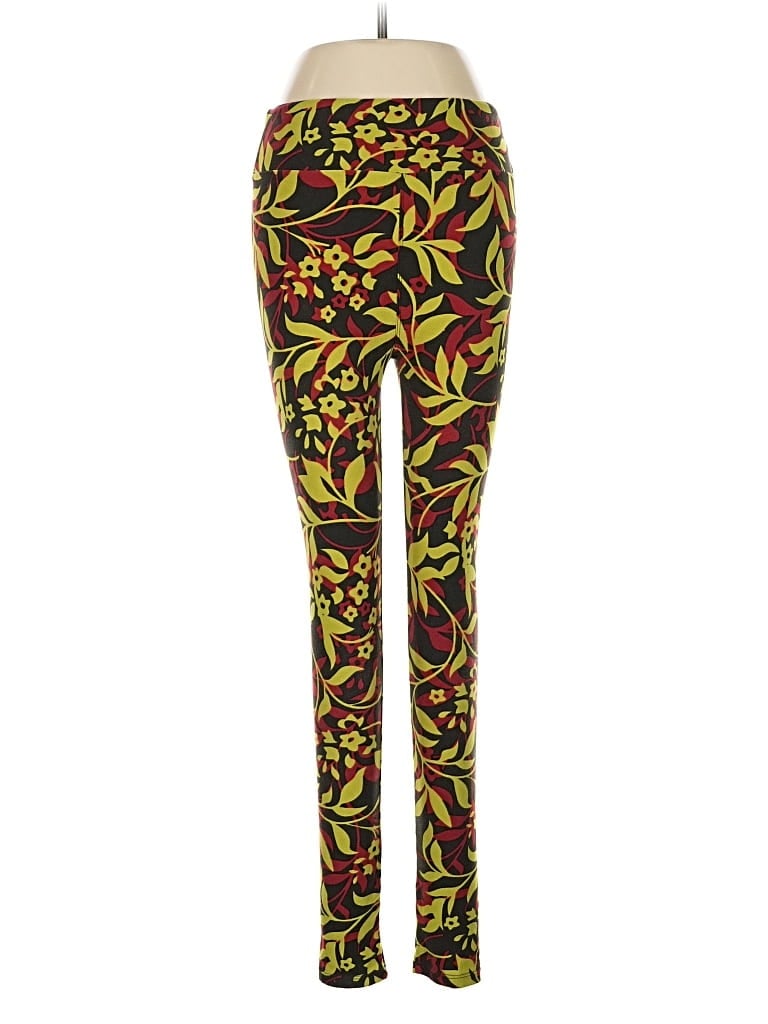 Pre-owned Lularoe Leggings In Green