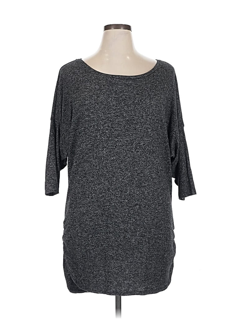 Pre-owned Express Outlet Casual Dress In Gray
