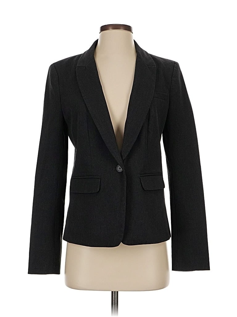 Pre-owned Ann Taylor Loft Blazer Jacket In Black