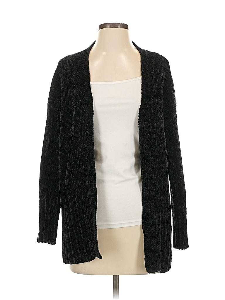 A NEW DAY Pre-owned Cardigan Sweater In Black