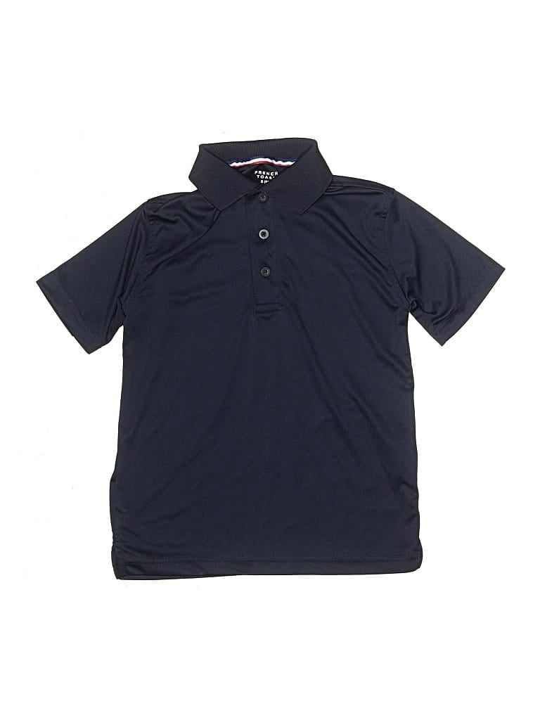 Click to view more detailed imagery on our partner's website Pre-owned French Toast Kids' Short Sleeve Button Down Shirt In Blue