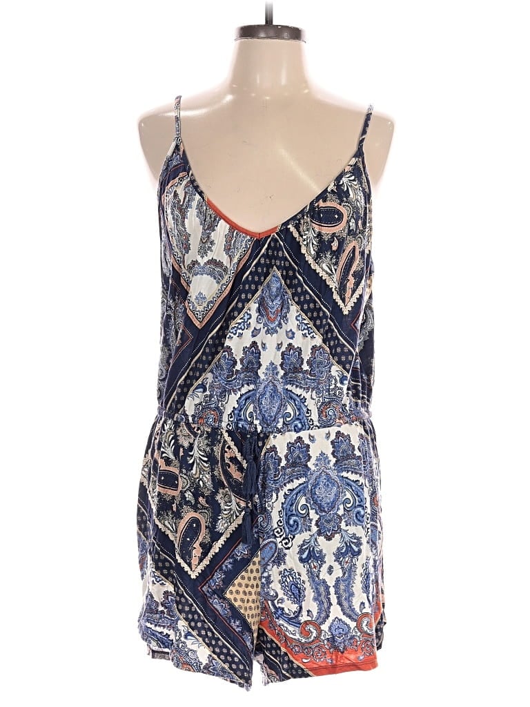 H&M Pre-owned Romper In Blue