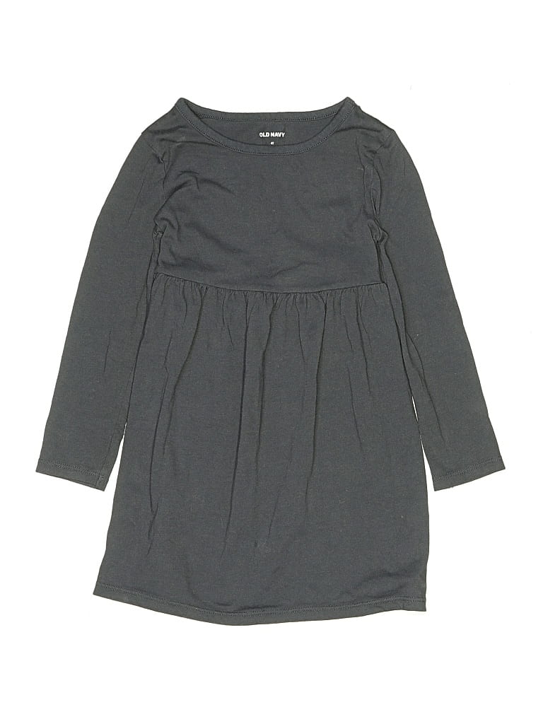Click to view more detailed imagery on our partner's website Pre-owned Old Navy Kids' Dress In Gray