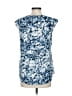 Juicy Couture 100% Polyester Blue Sleeveless Blouse Size XS - photo 2
