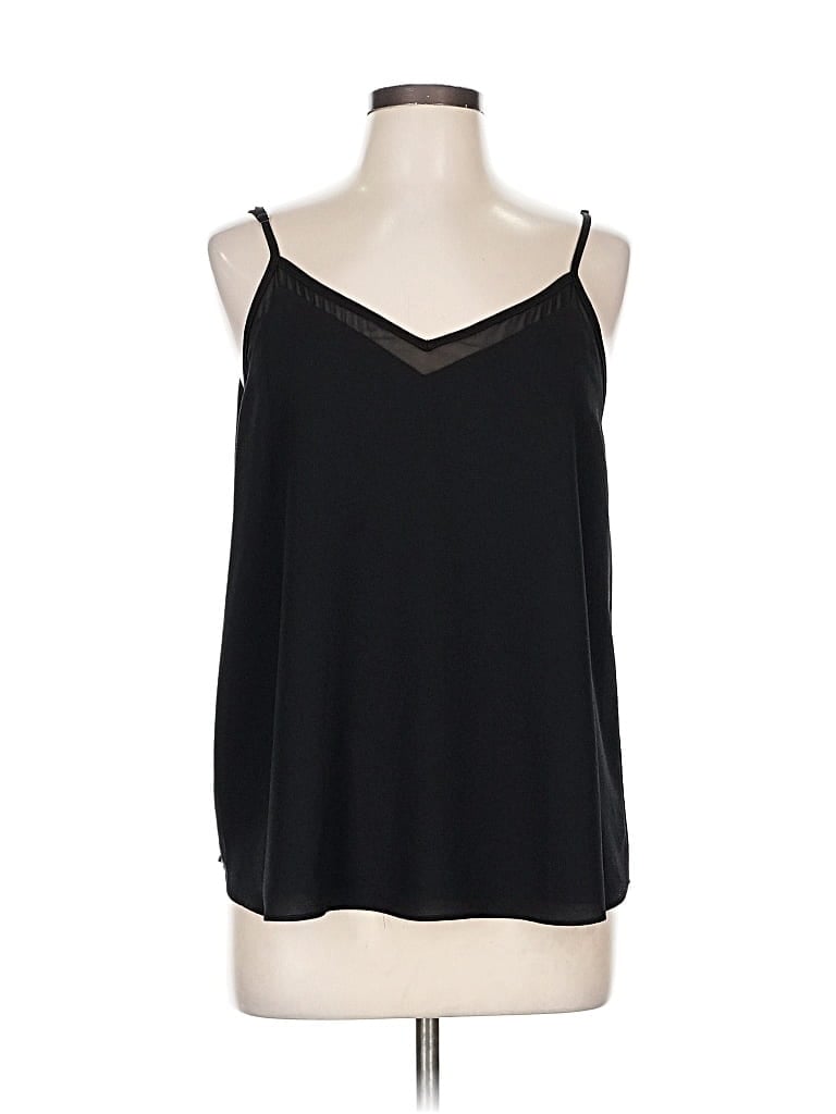 Pre-owned 1.state Sleeveless Blouse In Black