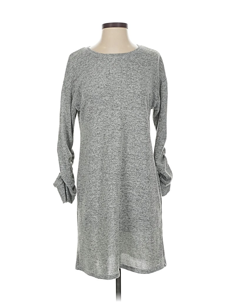 Pre-owned Rabbit Rabbit Rabbit Designs Casual Dress In Gray