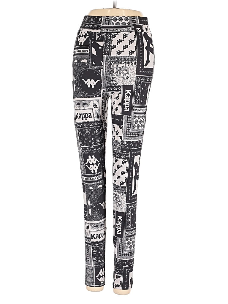 Pre-owned Kappa Leggings In Black