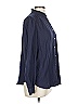Ann Taylor Blue Long Sleeve Blouse Size L - photo 4