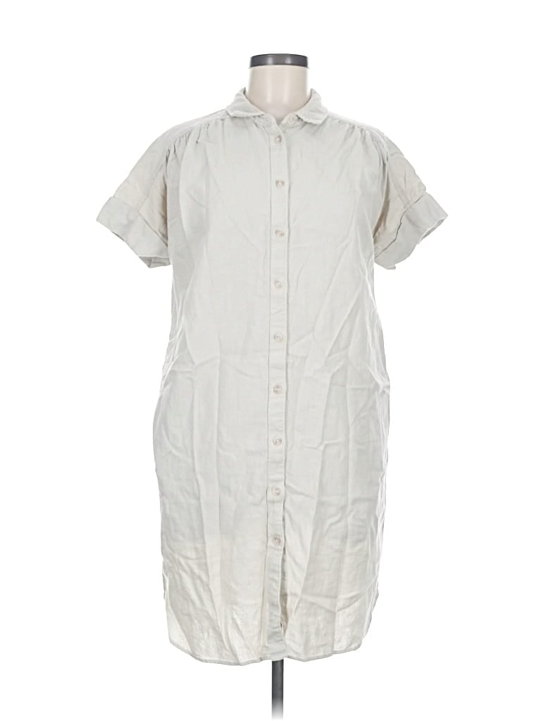 Pre-owned Well Worn Casual Dress In Gray