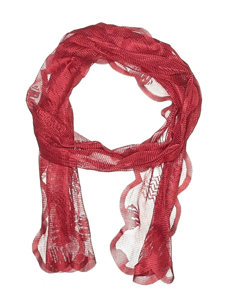UNBRANDED Pre-owned Scarf In Red