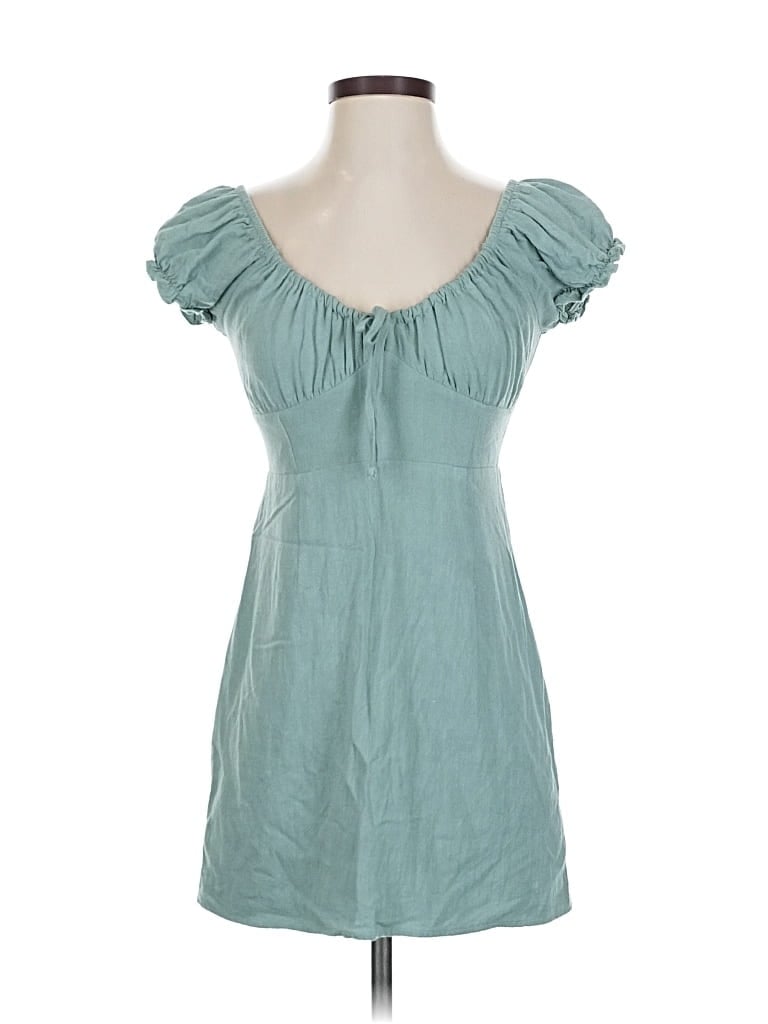 Pre-owned La Hearts Casual Dress In Blue