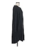 Lou & Grey Solid Black Casual Dress Size L - photo 4