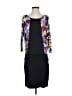 BCBGMAXAZRIA Graphic Black Cocktail Dress Size 0 - photo 1