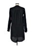 Just Fab 100% Polyester Solid Black Casual Dress Size M - photo 2