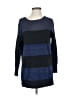 DKNYC Color Block Blue Pullover Sweater Size XS - photo 1