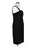 Ellen Tracy 100% Polyester Solid Black Cocktail Dress Size L (estimated) - photo 4