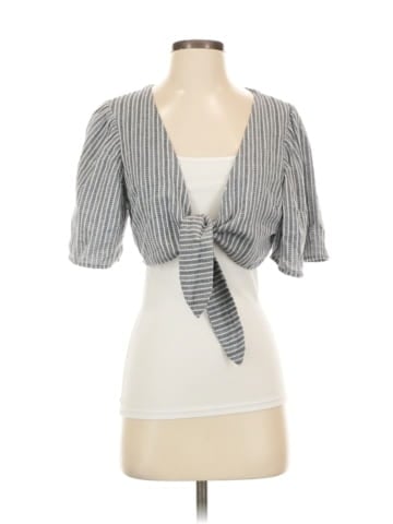 Somedays Lovin Short Sleeve Blouse (view 1)