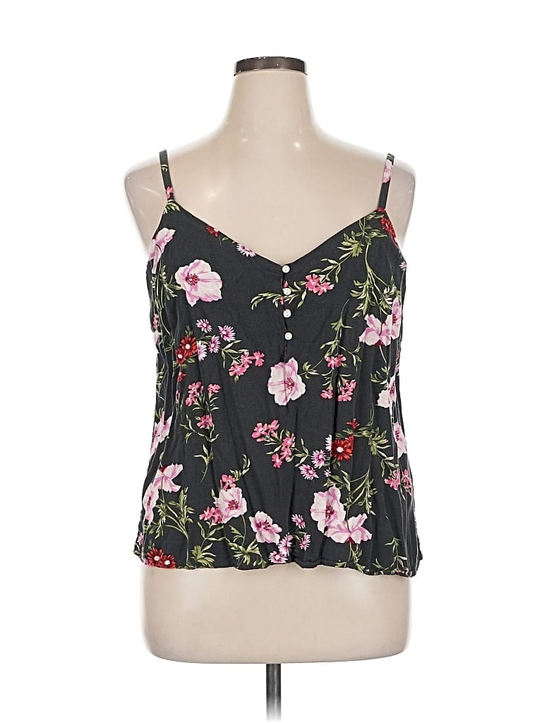 Pre-owned Old Navy Sleeveless Blouse In Black