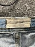 We the Free 100% Cotton Color Block Blue Jeans Size 28 waist - photo 3
