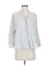 Everlane Gray 3/4 Sleeve Button-Down Shirt Size 4 - photo 1