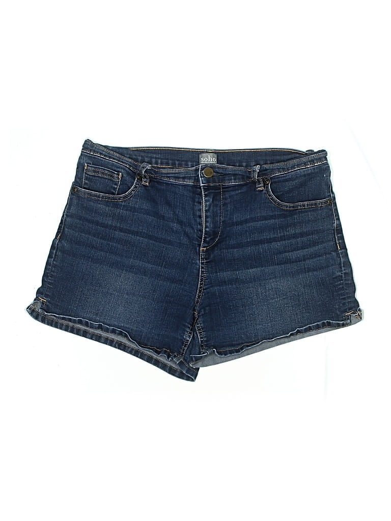 Pre-owned Soho Jeans New York & Company Denim Shorts In Blue