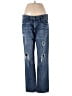 Current/Elliott 100% Cotton Hearts Blue Jeans Size L - photo 1