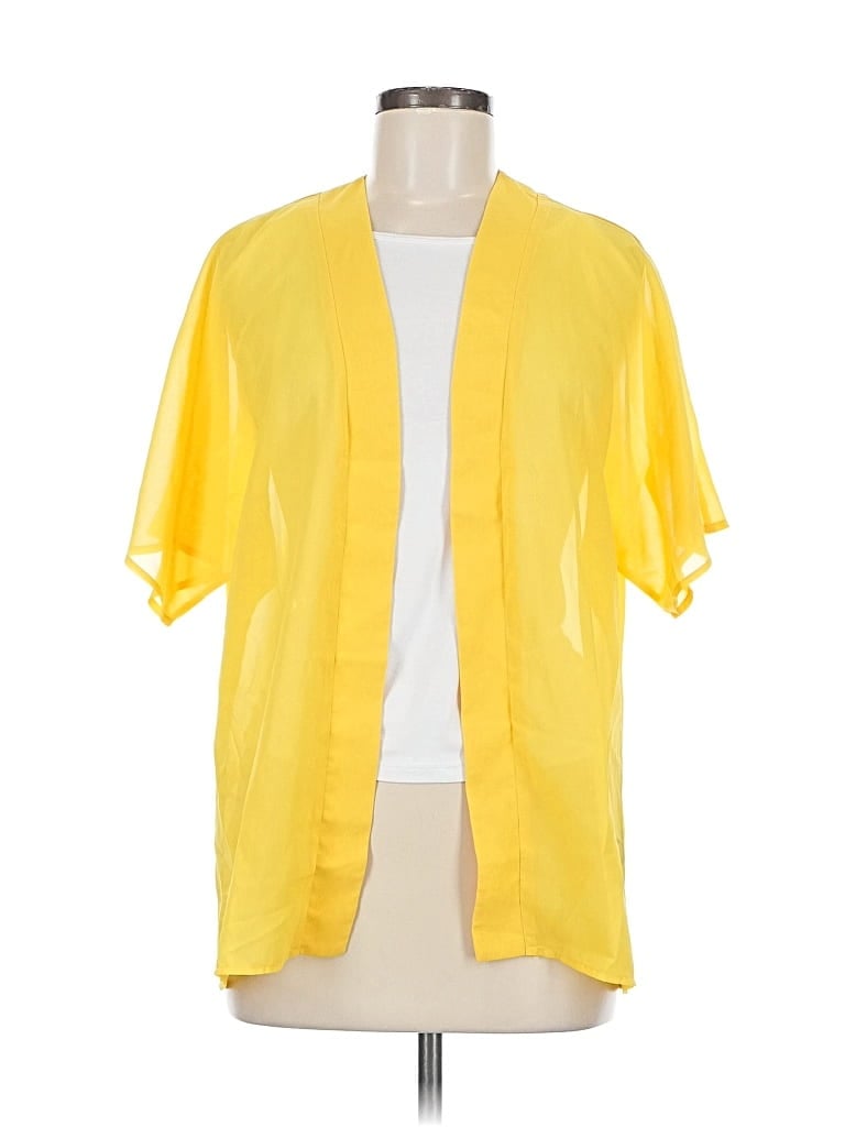 Antthony Originals Kimono In Yellow