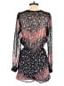 BCBGeneration 100% Recycled Polyester Paisley Black Romper Size S - photo 2