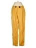 Calvin Klein Yellow Linen Pants Size 4 - photo 1