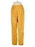 Calvin Klein Yellow Linen Pants Size 4 - photo 2
