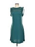 MICHAEL Michael Kors Solid Teal Casual Dress Size XS - photo 1