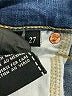 7 For All Mankind Hearts Blue Jeans Size 7 - photo 5