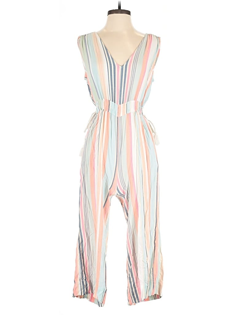 Pre-owned Peyton & Parker Jumpsuit In White