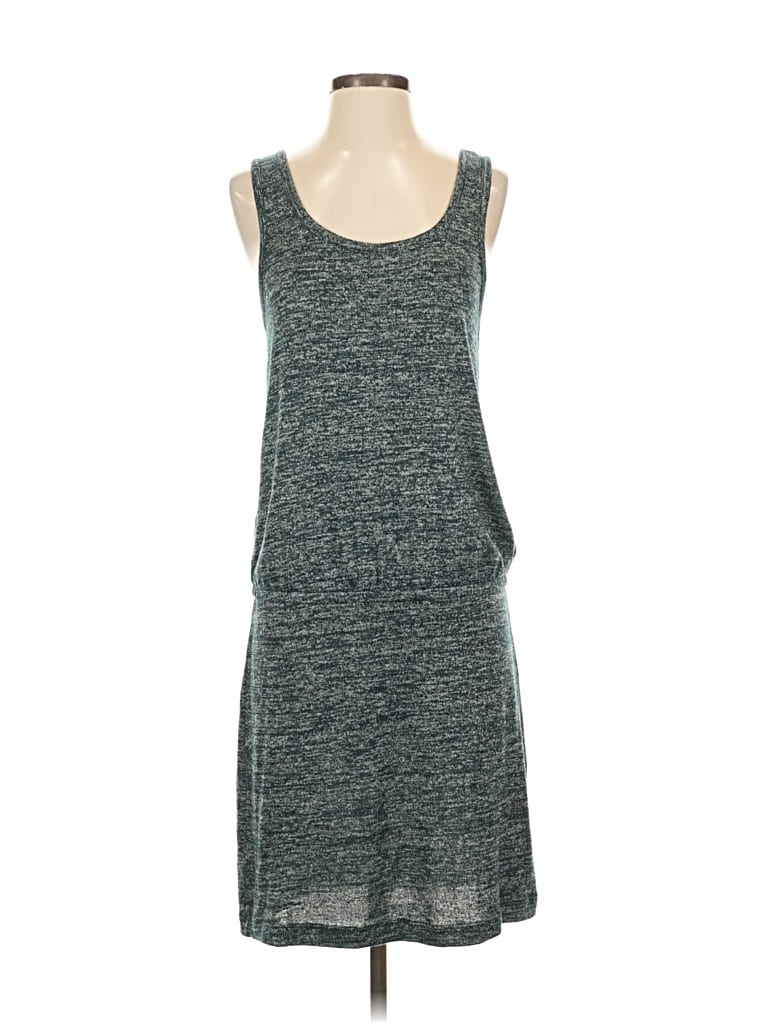 Pre-owned Lou & Grey Casual Dress In Gray