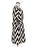 Gianni Bini 100% Polyester Chevron-herringbone Tan Casual Dress Size M - photo 4
