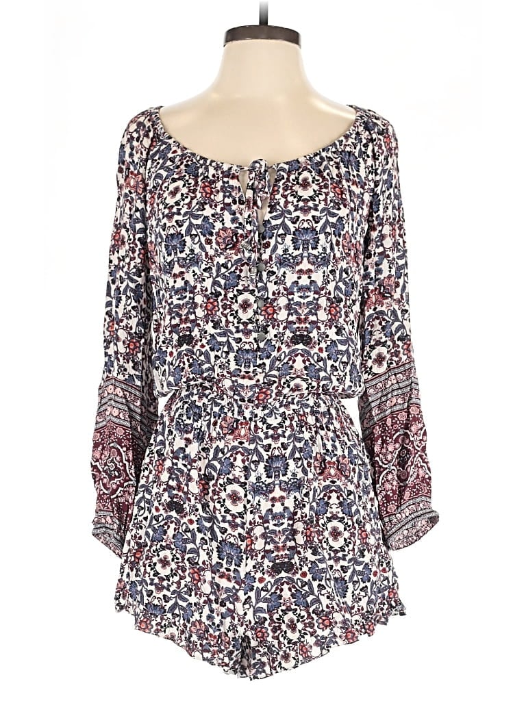 Pre-owned American Eagle Outfitters Romper In Blue