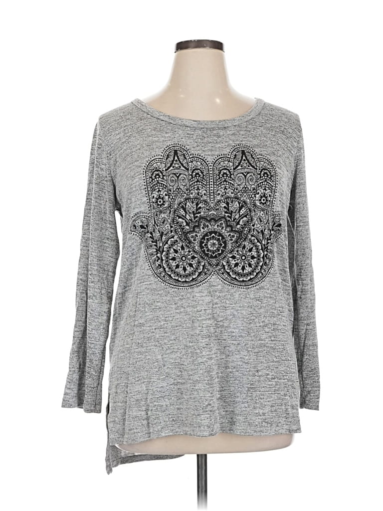 Pre-owned Misia Pullover Sweater In Gray