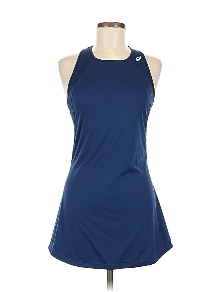 Pre-owned Asics Active Tank Top In Blue