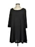 Leith Solid Gray Casual Dress Size S - photo 1