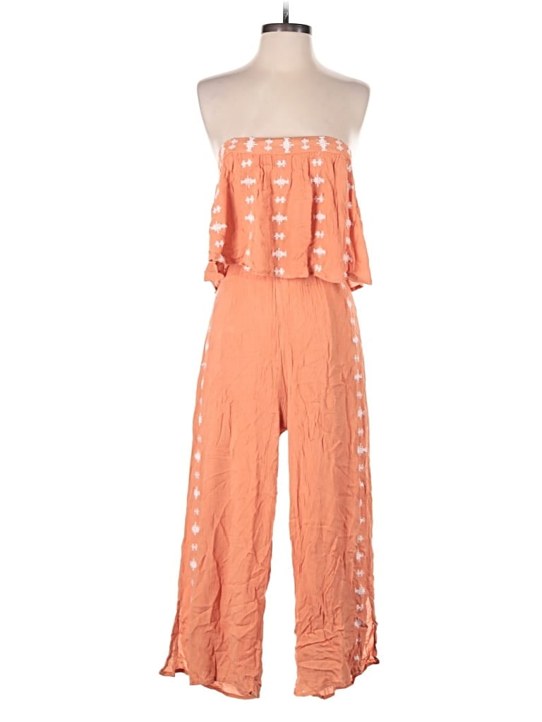 Pre-owned Sincerely Jules Jumpsuit In Orange