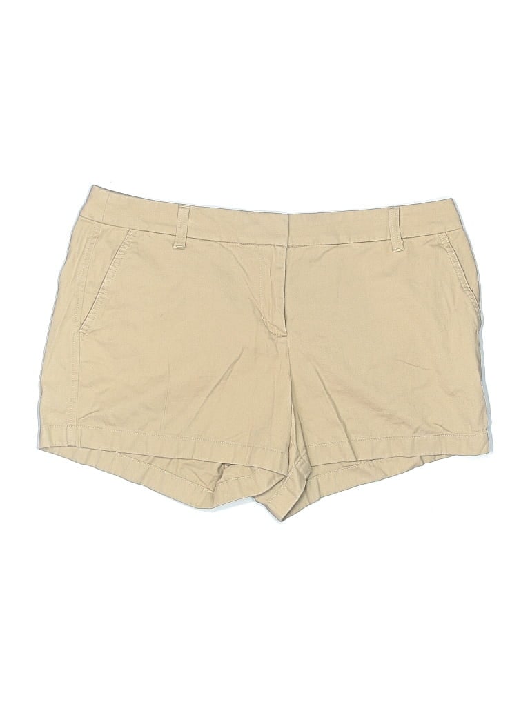 Pre-owned J.crew Factory Store Khaki Shorts In Brown