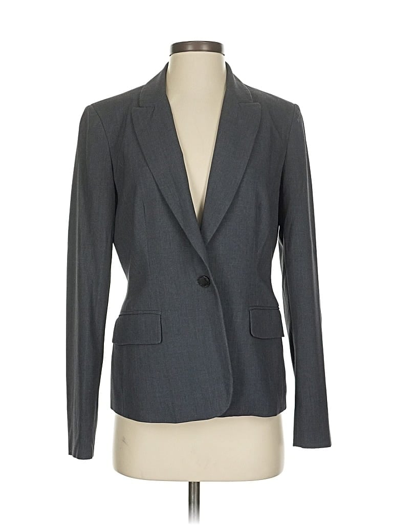 Pre-owned Calvin Klein Blazer Jacket In Gray