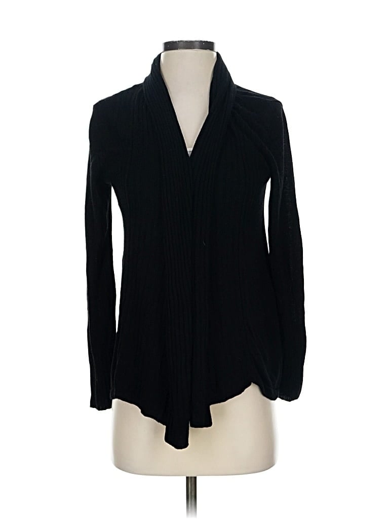 Pre-owned H&m Cardigan Sweater In Black