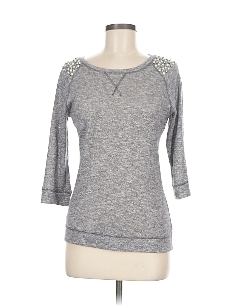 Pre-owned Inc International Concepts Pullover Sweater In Gray